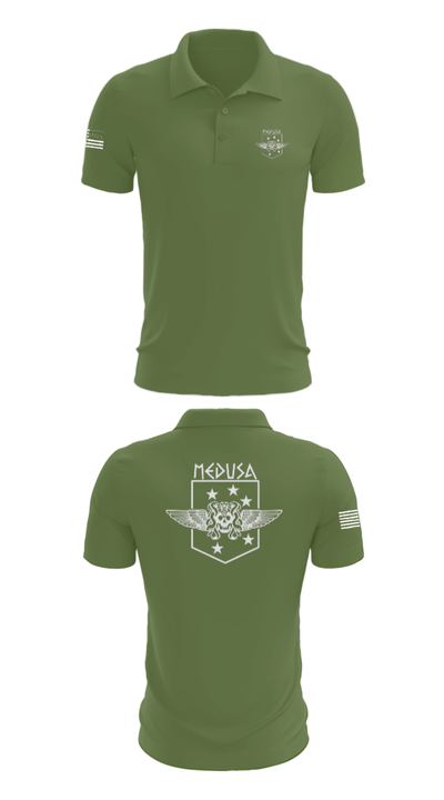 2D Marine Raider Battalion 793595 Short Sleeve Performance Polo - 47