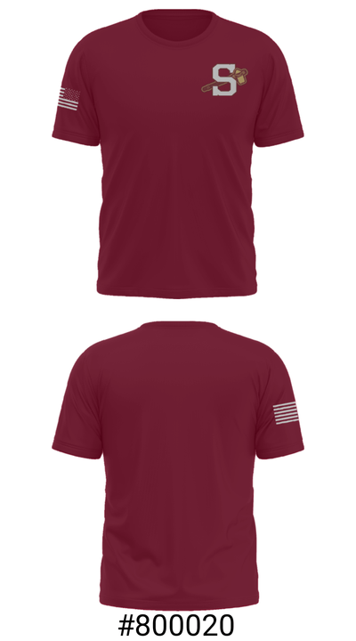 Salem High School Baseball 58296285 Old School Cotton Feel Shirt - 25
