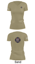 Tony Volunteer Fire Department 50569344 Women's Short Sleeve V-neck Shirt - 88