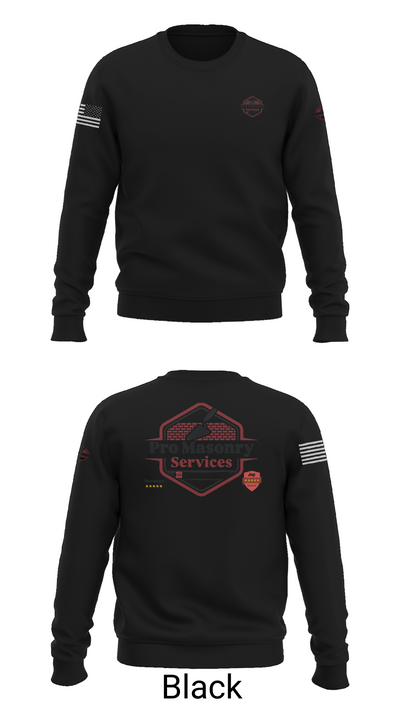 Pro Masonry Services LLC 30906743 Crew Neck Sweatshirt - 21