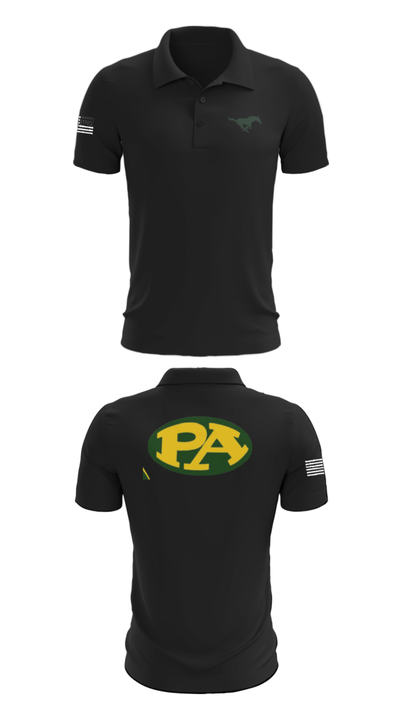 Pillow Academy (Middle School) Cheer 2978270 Short Sleeve Performance Polo - 28