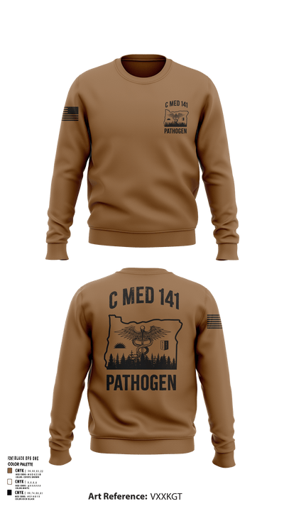 C MED 141 64606356 Crew Neck Sweatshirt - 121