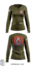 City Of Marion 50553622 Women's Long Sleeve V-neck Shirt - 3