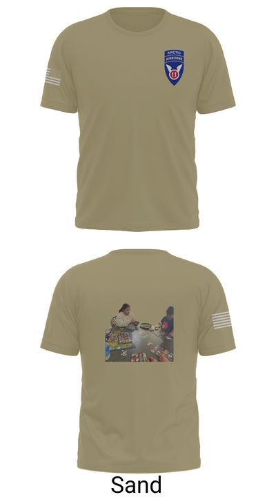 11th ABN DIV WO 32210325 Short Sleeve Performance Shirt - 96