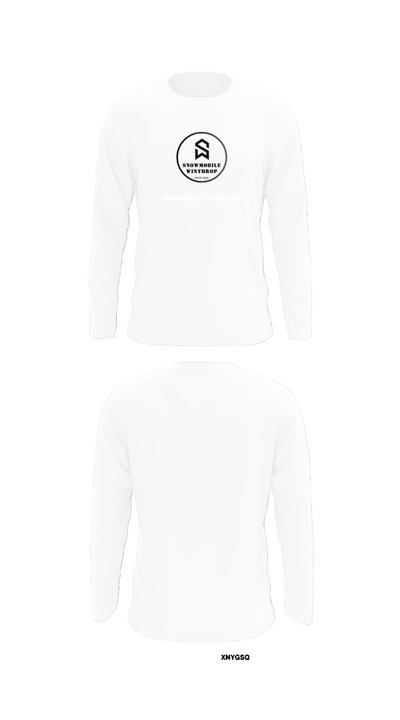 Snowmobile Winthrop 23990110 Long Sleeve Performance Shirt - 8
