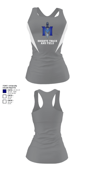 Tank Top, iMater Knights, Track & Field, Teamtime, Team time, sublimation, custom sports apparel, team uniforms, spirit wear, spiritwear, sports uniforms, custom shirts, team store, custom team store, fundraiser sports, apparel fundraiser