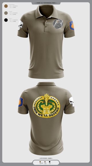 Short Sleeve Performance Polo, Fox Co., Army, Teamtime, Team time, sublimation, custom sports apparel, team uniforms, spirit wear, spiritwear, sports uniforms, custom shirts, team store, custom team store, fundraiser sports, apparel fundraiser