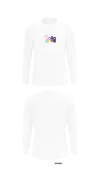 Long Sleeve Performance Shirt, Chin Bum Balloons, , Teamtime, Team time, sublimation, custom sports apparel, team uniforms, spirit wear, spiritwear, sports uniforms, custom shirts, team store, custom team store, fundraiser sports, apparel fundraiser