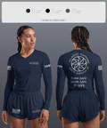 undefined Women's Long Sleeve V-neck Shirt - 1