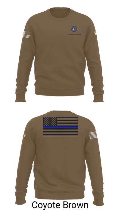 NAVAL SUPPORT ACTIVITY BETHESDA SECURITY FORCES 28838405 Crew Neck Sweatshirt - 5