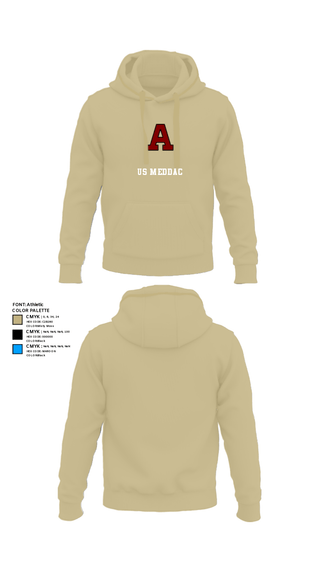 Hoodie, US MEDDAC, Army, Teamtime, Team time, sublimation, custom sports apparel, team uniforms, spirit wear, spiritwear, sports uniforms, custom shirts, team store, custom team store, fundraiser sports, apparel fundraiser