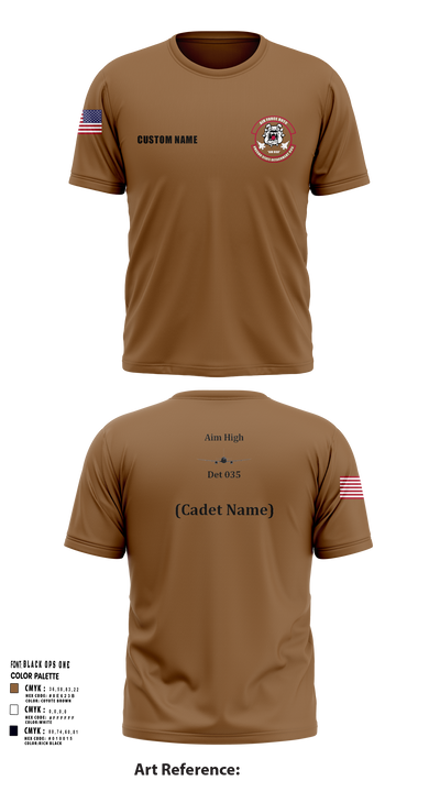 Detachment 035 78200386 Short Sleeve Performance Shirt - 107 (1)