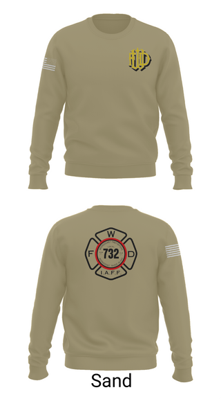 Crew Neck Sweatshirt, Woonsocket, Fire Department, Teamtime, Team time, sublimation, custom sports apparel, team uniforms, spirit wear, spiritwear, sports uniforms, custom shirts, team store, custom team store, fundraiser sports, apparel fundraiser