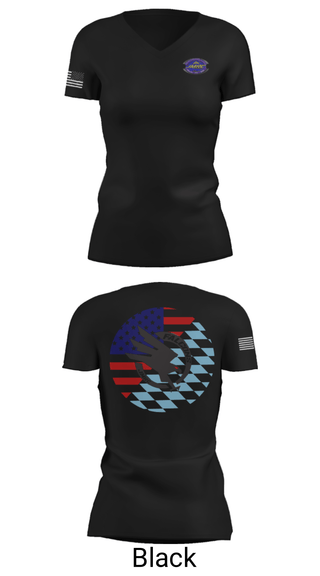 Womens Short Sleeve Vneck Shirt, Falcon Team, JMRC, Army, Teamtime, Team time, sublimation, custom sports apparel, team uniforms, spirit wear, spiritwear, sports uniforms, custom shirts, team store, custom team store, fundraiser sports, apparel fundraiser