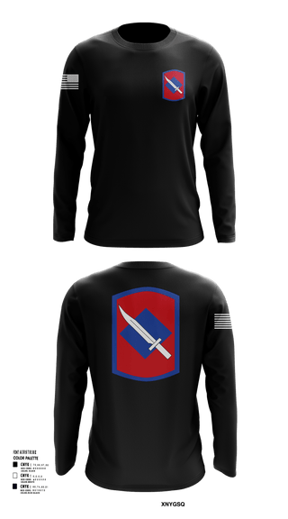 Long Sleeve Performance Shirt, 39th Infantry Brigade, , Teamtime, Team time, sublimation, custom sports apparel, team uniforms, spirit wear, spiritwear, sports uniforms, custom shirts, team store, custom team store, fundraiser sports, apparel fundraiser