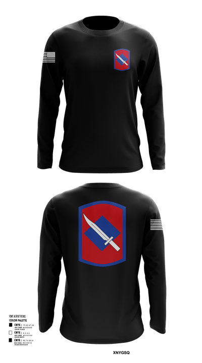 39th Infantry Brigade 34515329 Long Sleeve Performance Shirt 128