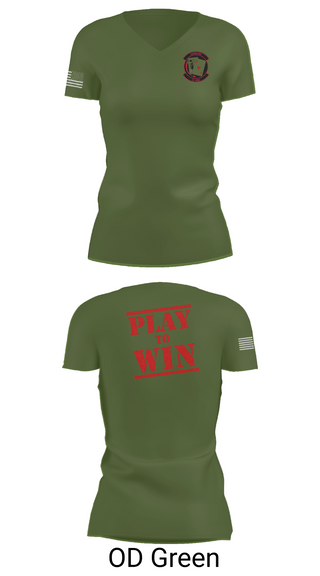 Womens Short Sleeve Vneck Shirt, 21st AMU, , Teamtime, Team time, sublimation, custom sports apparel, team uniforms, spirit wear, spiritwear, sports uniforms, custom shirts, team store, custom team store, fundraiser sports, apparel fundraiser