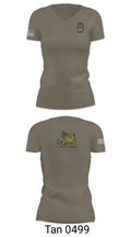Azusa Griffins 57653557 Women's Short Sleeve V-neck Shirt - 65