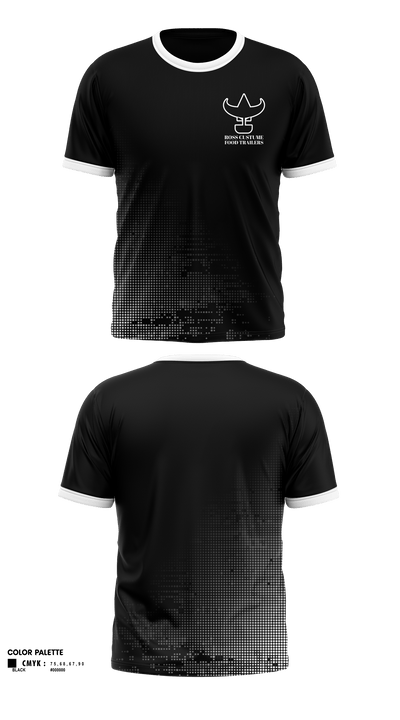 Ross custume food trailers 22341520 Short Sleeve Performance Shirt - 1