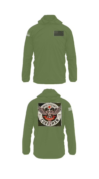 Windbreaker, Hospital Corpsman, , Teamtime, Team time, sublimation, custom sports apparel, team uniforms, spirit wear, spiritwear, sports uniforms, custom shirts, team store, custom team store, fundraiser sports, apparel fundraiser