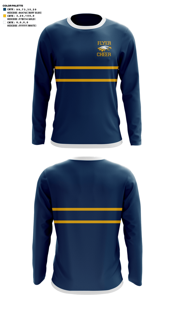 Long Sleeve Performance Shirt, Franklin County High School Cheer, Cheer, Teamtime, Team time, sublimation, custom sports apparel, team uniforms, spirit wear, spiritwear, sports uniforms, custom shirts, team store, custom team store, fundraiser sports, apparel fundraiser