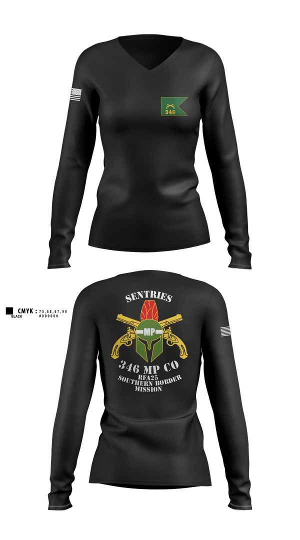 Womens Long Sleeve Vneck Shirt, 346 MP CO, , Teamtime, Team time, sublimation, custom sports apparel, team uniforms, spirit wear, spiritwear, sports uniforms, custom shirts, team store, custom team store, fundraiser sports, apparel fundraiser