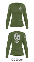 3/7 Kilo 3rd 36158608 Women's Long Sleeve V-neck Shirt - 57