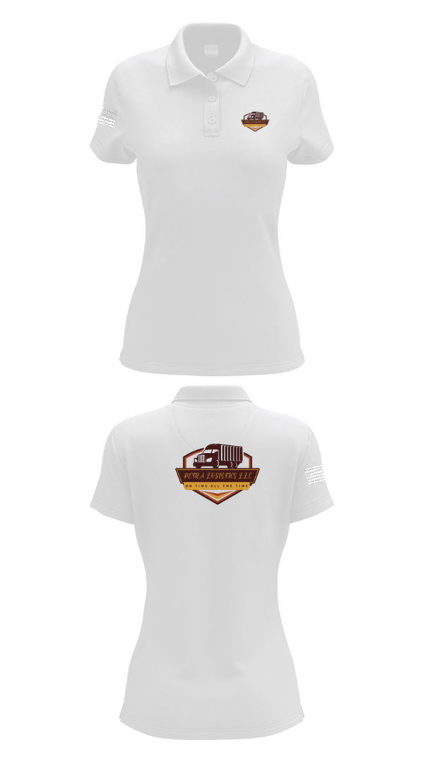 Womens Short Sleeve Performance Polo, Petra logistics llc, , Teamtime, Team time, sublimation, custom sports apparel, team uniforms, spirit wear, spiritwear, sports uniforms, custom shirts, team store, custom team store, fundraiser sports, apparel fundraiser