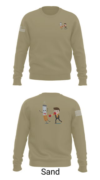 Crew Neck Sweatshirt, La droga niños, Navy, Teamtime, Team time, sublimation, custom sports apparel, team uniforms, spirit wear, spiritwear, sports uniforms, custom shirts, team store, custom team store, fundraiser sports, apparel fundraiser