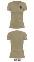 2nd Platoon Charlie Battery 5-4 81047284 Women's Short Sleeve V-neck Shirt - 88