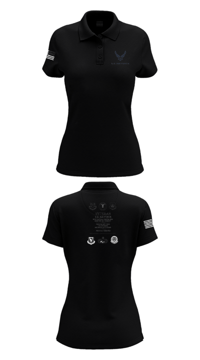 Ramstein AGE 81077227 Women's Short Sleeve Performance Polo  - 35