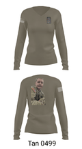440 th Chem 36931111 Women's Long Sleeve V-neck Shirt - 76
