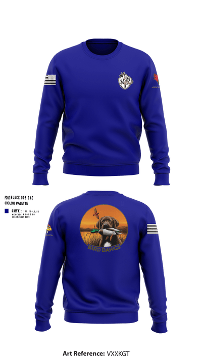 Bird dawgs Crew Neck Sweatshirt - 254