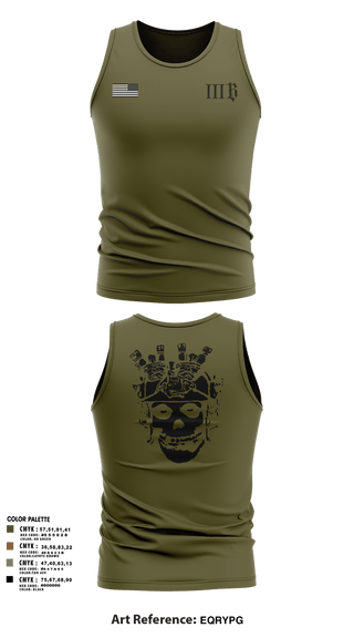 Tank Top, 3B 1-325 AIR, 2BCT, 82ND ABN DIV, Army, Teamtime, Team time, sublimation, custom sports apparel, team uniforms, spirit wear, spiritwear, sports uniforms, custom shirts, team store, custom team store, fundraiser sports, apparel fundraiser