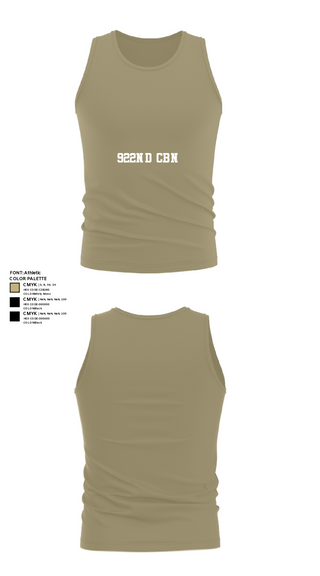 Tank Top, 922nd CBN, Army, Teamtime, Team time, sublimation, custom sports apparel, team uniforms, spirit wear, spiritwear, sports uniforms, custom shirts, team store, custom team store, fundraiser sports, apparel fundraiser