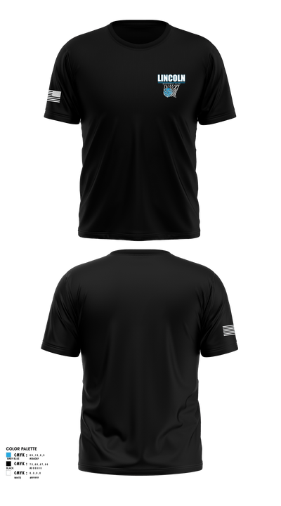 Lincoln Basketball Elite 18971847 Short Sleeve Performance Shirt - 2