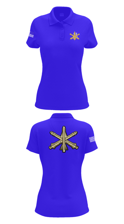 1/3 ADA 485043982 Women's Short Sleeve Performance Polo  - 22
