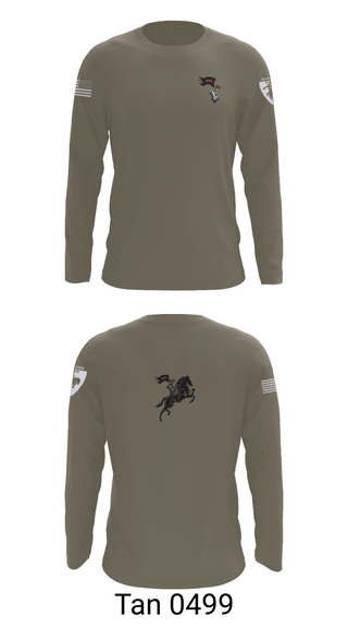 Long Sleeve Performance Shirt, Oklahoma State University Ranger Challenge, Army, Teamtime, Team time, sublimation, custom sports apparel, team uniforms, spirit wear, spiritwear, sports uniforms, custom shirts, team store, custom team store, fundraiser sports, apparel fundraiser