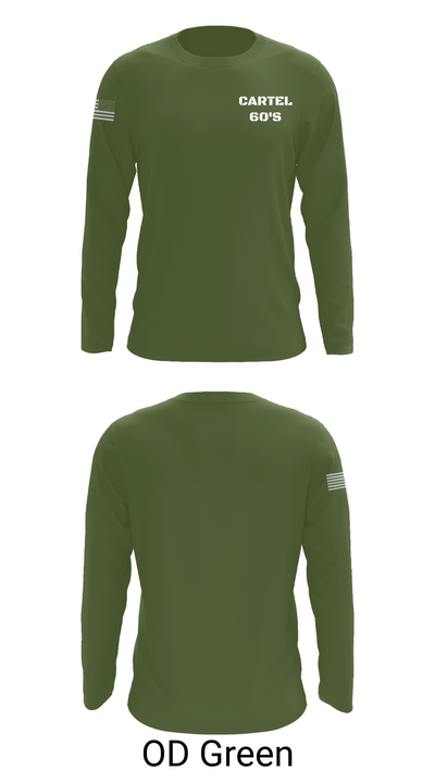 CARTEL 60'S 31963568 Long Sleeve Performance Shirt 46