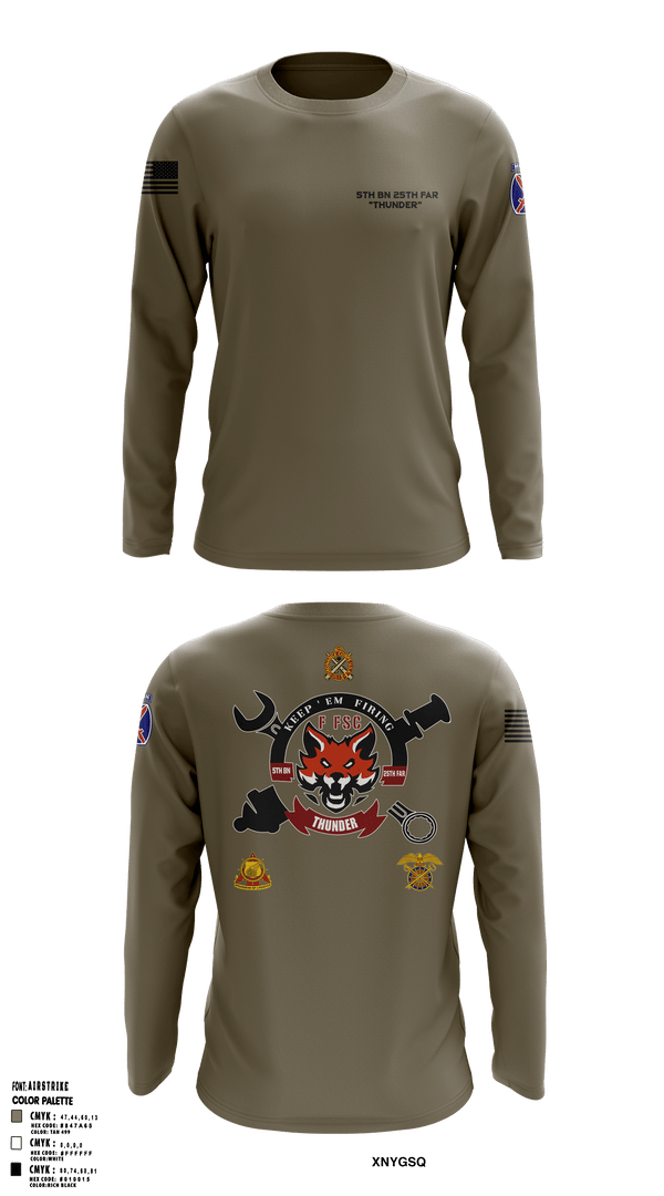 Long Sleeve Performance Shirt, F-FSC, Army, Teamtime, Team time, sublimation, custom sports apparel, team uniforms, spirit wear, spiritwear, sports uniforms, custom shirts, team store, custom team store, fundraiser sports, apparel fundraiser
