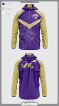 Jacksonville College Cross Country 48639105 Windbreaker - 1