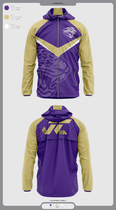 Jacksonville College Cross Country 48639105 Windbreaker - 1