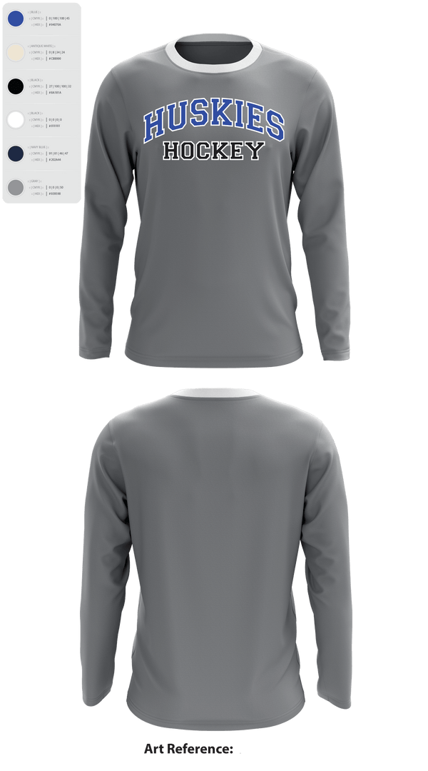 Long Sleeve Performance Shirt, HOWARD COUNTY YOUTH HOCKEY CLUB, Ice Hockey, Teamtime, Team time, sublimation, custom sports apparel, team uniforms, spirit wear, spiritwear, sports uniforms, custom shirts, team store, custom team store, fundraiser sports, apparel fundraiser