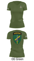 Civil Affairs Schoolhouse 5293701 Women's Short Sleeve V-neck Shirt - 48