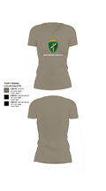 325th Tactical PSYOP Co. (A) 55785054 Women's Short Sleeve V-neck Shirt - 64