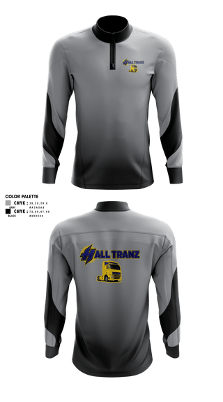Quarter Zip Jacket, Hall Tranz, , Teamtime, Team time, sublimation, custom sports apparel, team uniforms, spirit wear, spiritwear, sports uniforms, custom shirts, team store, custom team store, fundraiser sports, apparel fundraiser