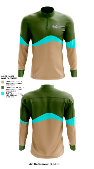Quarter Zip Jacket, T&A Express LLC, , Teamtime, Team time, sublimation, custom sports apparel, team uniforms, spirit wear, spiritwear, sports uniforms, custom shirts, team store, custom team store, fundraiser sports, apparel fundraiser