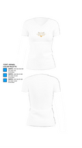 Curtis Property Management 56344180 Women's Short Sleeve V-neck Shirt - 18