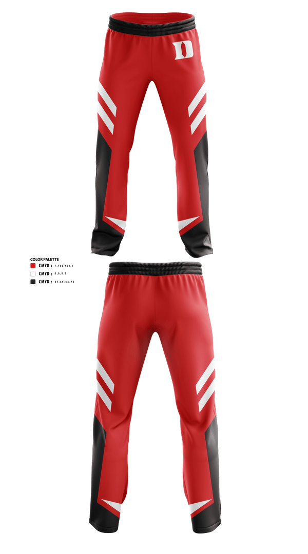 Sweatpants, Duke High School Golf, Golf, Teamtime, Team time, sublimation, custom sports apparel, team uniforms, spirit wear, spiritwear, sports uniforms, custom shirts, team store, custom team store, fundraiser sports, apparel fundraiser
