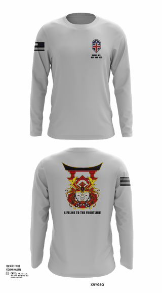 Long Sleeve Performance Shirt, 343rd Medical Hospital Augmentation Detachment, , Teamtime, Team time, sublimation, custom sports apparel, team uniforms, spirit wear, spiritwear, sports uniforms, custom shirts, team store, custom team store, fundraiser sports, apparel fundraiser